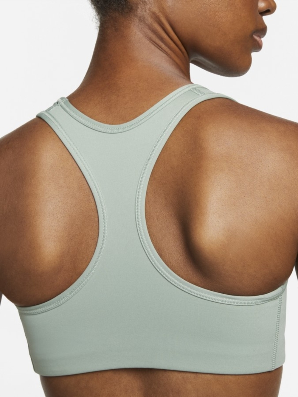Nike Sage Green Racerback Sports Bra - Picture 4 of 4